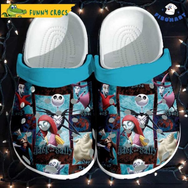 Funny Chirstmas Jack And Sally Cartoon Crocs 1.jpg