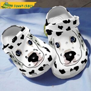 Funny Dalmatian Big Face Dog Crocs.jpg