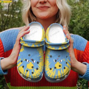 Funny Face Golduck Crocs Clog Shoes 1.jpg