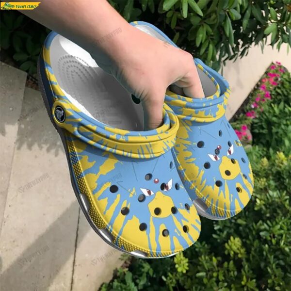 Funny Face Golduck Crocs Clog Shoes 2.jpg