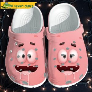 Funny Face Patrick Star Salivate Spongebob Crocs.jpg