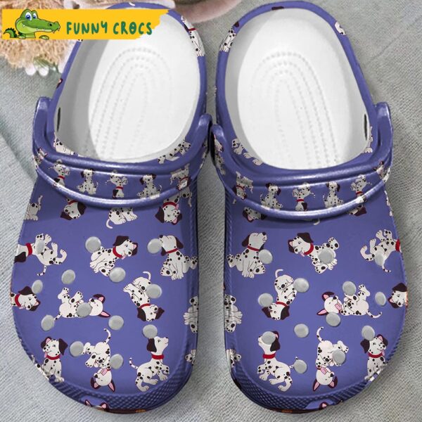 Funny Light Puprle Dalmatian Dog Crocs 3.jpg