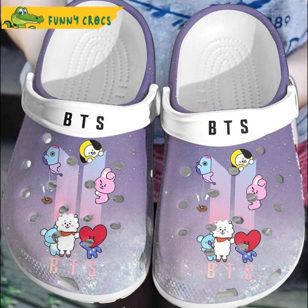 Funny Logo And BT21 Bts Crocs 1.jpg