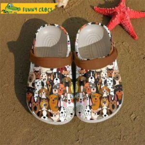 Funny Love Dogs Pattern Crocs.jpg