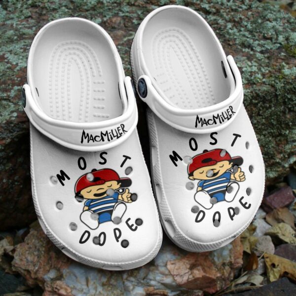 Funny Most Dope Mac Miller Crocs 1.jpg