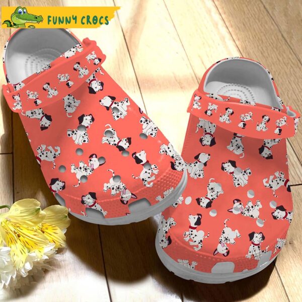 Funny Orange Dalmatian Dog Crocs 3.jpg