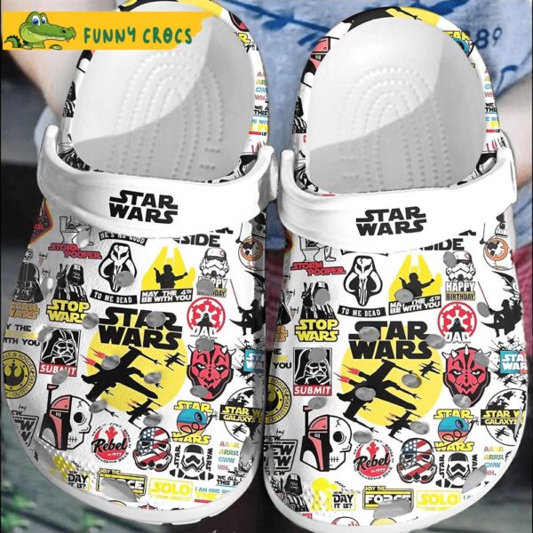 Funny Pattern Star Wars Crocs Clog Shoes.jpg