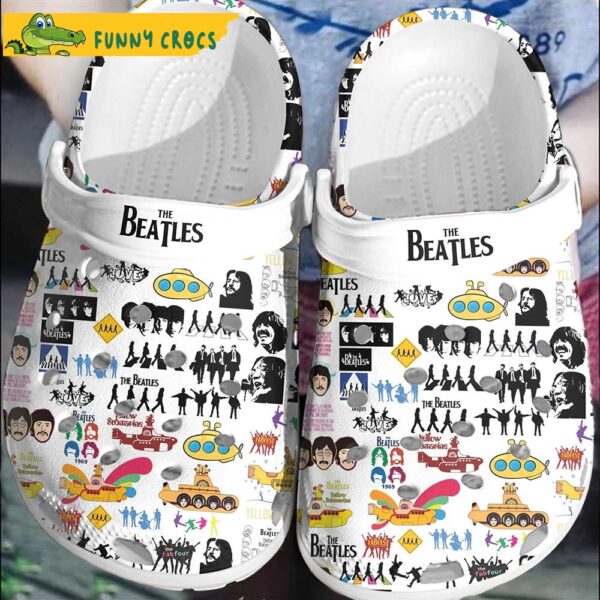 Funny Patterns The Beatles Crocs 1.jpg