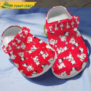 Funny Red Dalmatian Dog Crocs 1.jpg