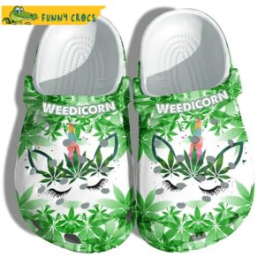 Funny Weedicorn Cannabis Crocs Slippers.jpg