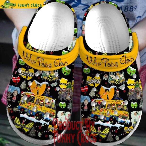 Funny Wu Tang Christmas Crocs Slippers 1.jpg