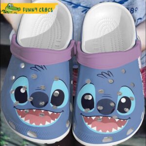 Funny Face Stitch Crocs Clog Shoes 1 1682750316024.jpg