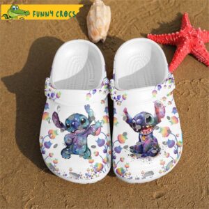 Funny White Flower Stitch Crocs Clog Shoes 1 1682750316028.jpg