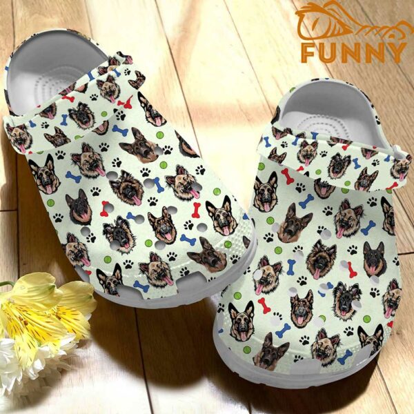 German Shepherds Pattern Crocs Classic Clog 2.jpg