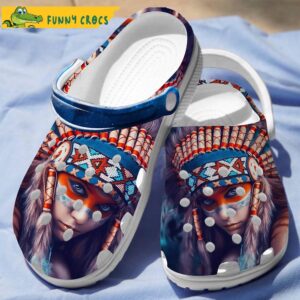 Girl Limited Edition Native American Crocs 1.jpg