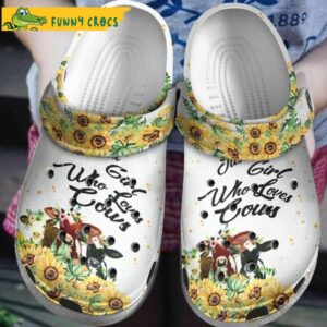 Girl Loves Cows Cattle Sunflowers Crocs.jpg