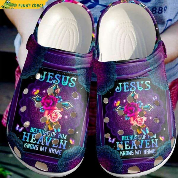 God Heaven Knows My Name Crocs Clog Shoes.jpg