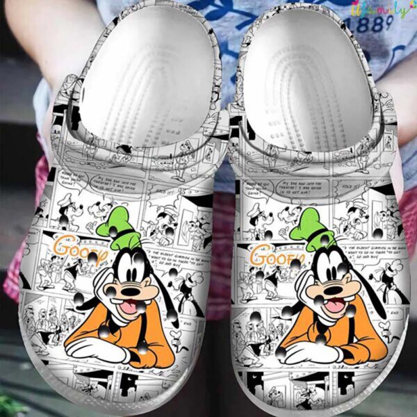 Goofy Disney Cartoon Crocs Clogs Crocband Shoes 1.jpg