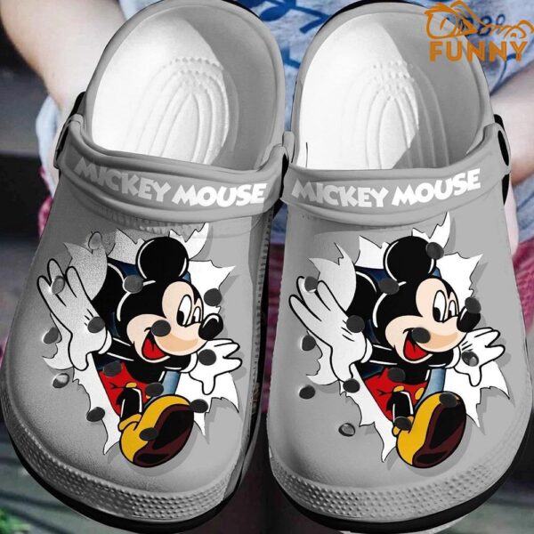 Grey Mickey Mouse Disney Crocs 1.jpg