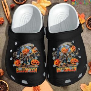 Halloween Black Ghost Pumpkins Crocs.jpg