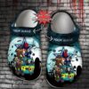 Halloween Crocs Personalized Dallas Cowboys Horror Friends Van With Clown Retro Scary Movie Villains.jpg