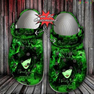 Halloween Crocs Personalized Halloween Witch Green Smoke.jpg