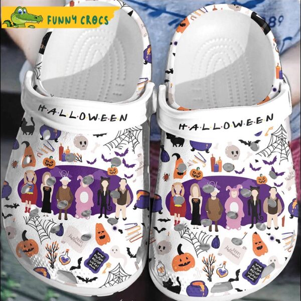 Halloween Friends Crocs Clog Shoes.jpg