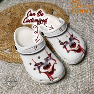 Halloween Personalized Horror Characters IT Pennywise Face Crocs.jpg