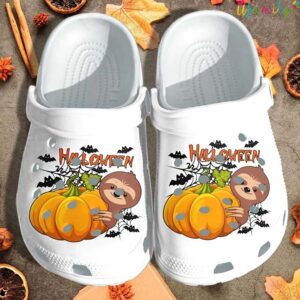 Halloween Sloth Pumpkin Crocs.jpg