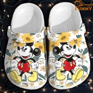 Happy Mickey Sunflower Crocs 1.jpg