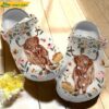 Highland Cow Floral Crocs Clog Shoes 2.jpg