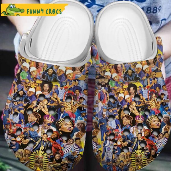 Hip Hop Legends Music GIfts Crocs Slippers 2.jpg