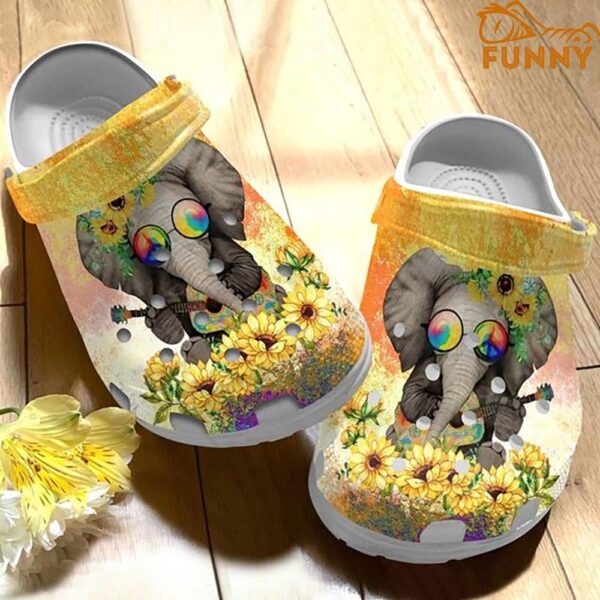 Hippie Elephant Guitar Artist Crocs 1.jpg