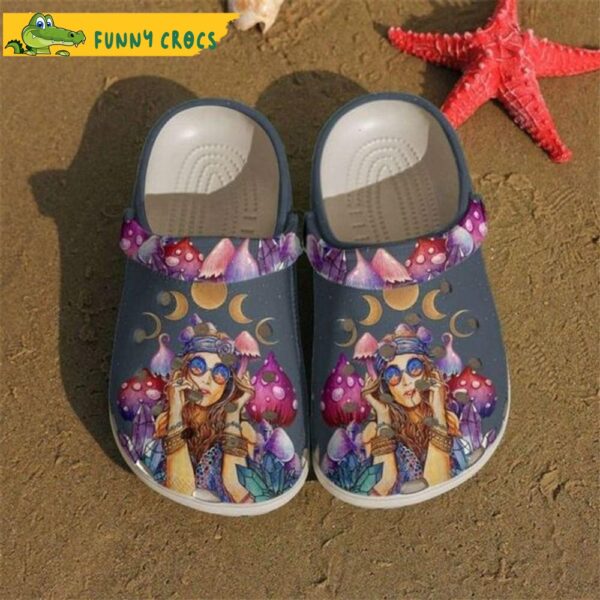 Hippie Girl Moon Phase Mushroom Crocs.jpg