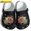 Hippie Sloth Tie Dye Sunflower Crocs.jpg