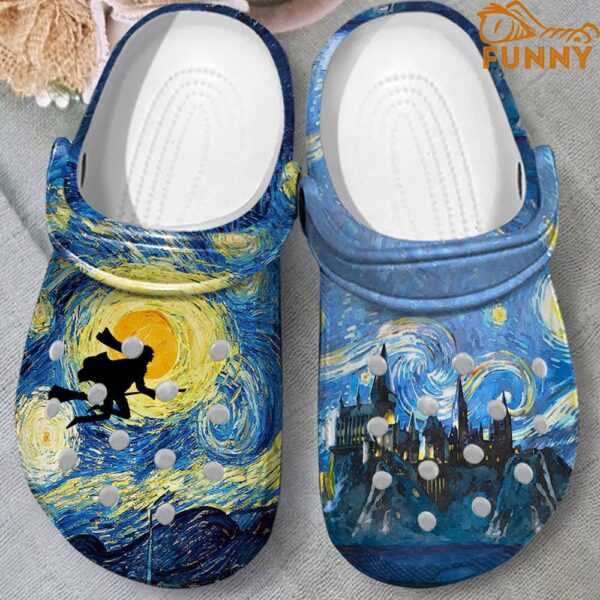 Hogwarts Art Harry Potter Crocs 2.jpg