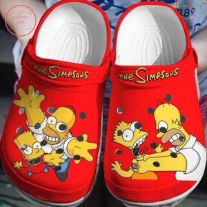 Homer and Bart Simpson Crocs.jpg