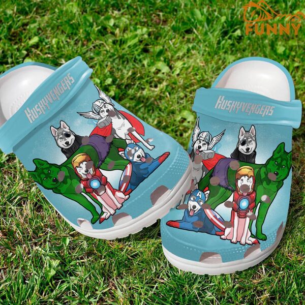 Huskyvengers Husky Crocs Blue 1.jpg