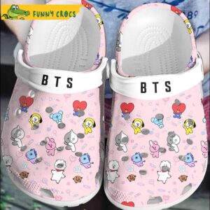 Icoins Pattern Bts Gifts Crocs Clog Shoes 1.jpg