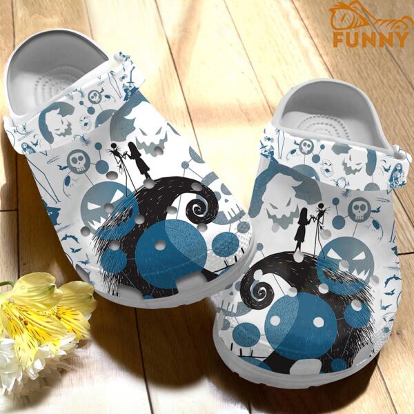 Jack And Sally Nightmare Before White Crocs 2.jpg