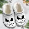 Jack Skellington Face Fleece Christmas Crocs 1.jpg