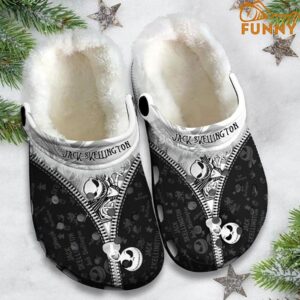 Jack Skellington Nightmare Before Christmas Fleece Crocs 1.jpg