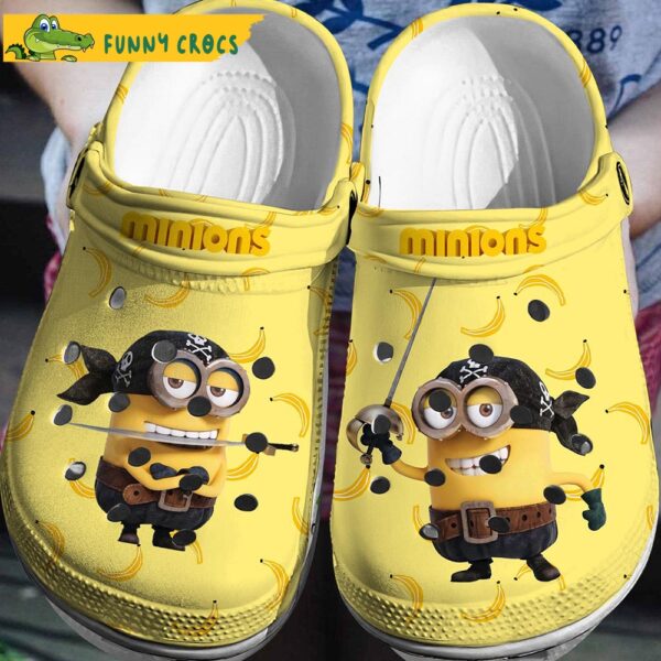 Jack Sparrow Minion Crocs Clog Shoes.jpg