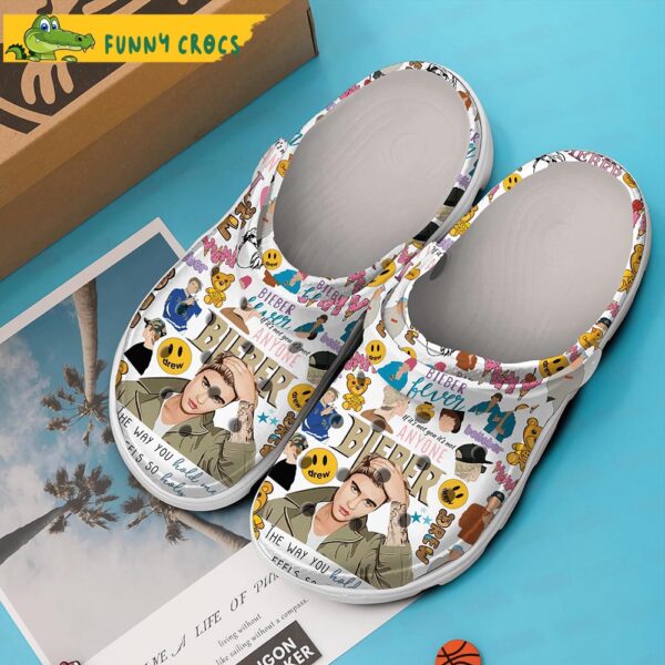 Justin Bieber Music Crocs Clog Shoes 3.jpg