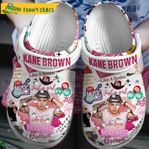 Kane Brown Music Pink Crocs Clog Shoes 1.jpg