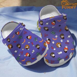 Kawaii Trio Harry Potter Crocs Purple 1.jpg