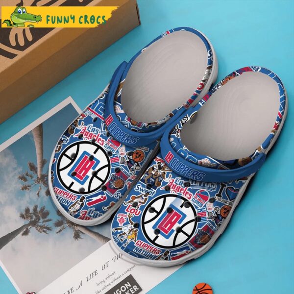 LA Clippers NBA Crocs CLog Shoes 3.jpg