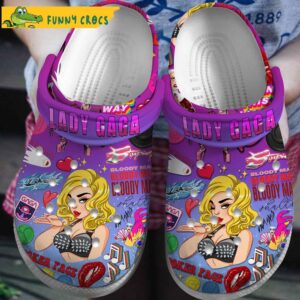 Lady GaGa Music Crocs Clog Shoes 1.jpg