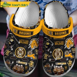 Lest Go Runs Boston Brunis NHL Crocs Clog Shoes 1.jpg