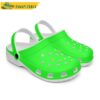 Lime Green Crocs Clog Shoes 1.jpg